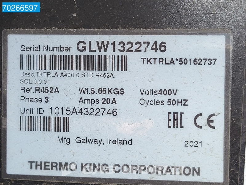 Полуприцеп-рефрижератор Krone Thermo King A400 Doppelstock Blumenbreit Liftachse Palettenkasten: фото 13