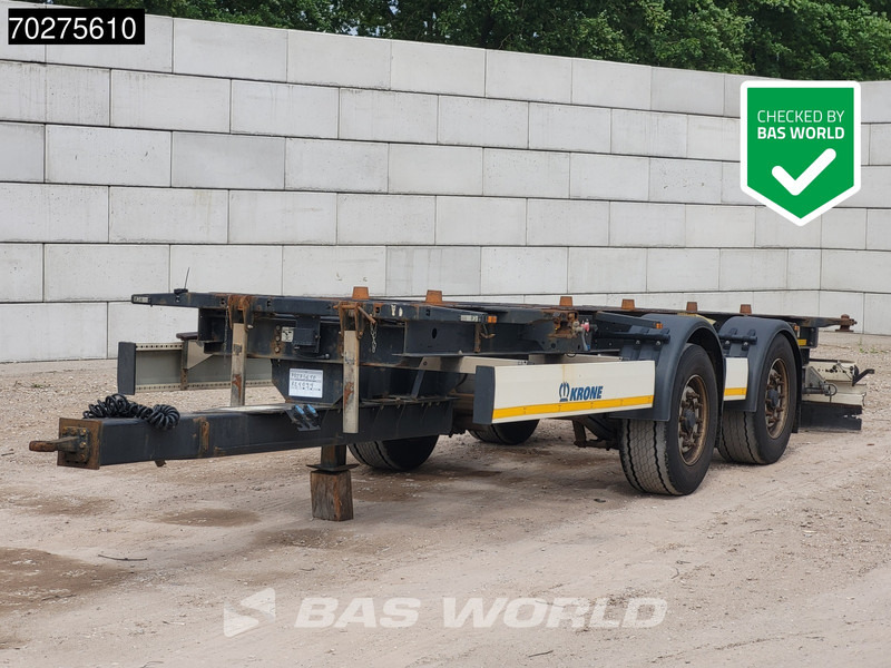 Krone ZZ20A - Прицеп бортовой/ Платформа: фото 1 Krone ZZ20A - Прицеп бортовой/ Платформа: фото 1