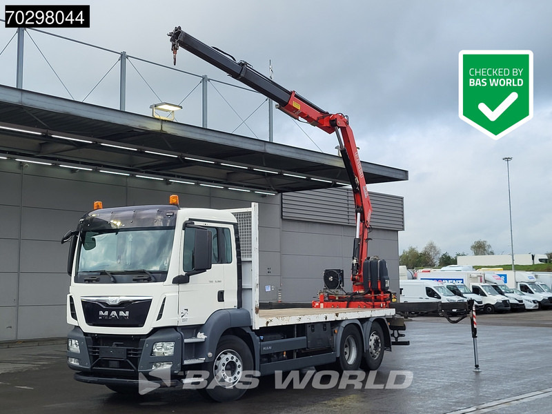 MAN TGS 26.360 6X2 Fassi F135A.0.22 Lift-Axle Euro 6 - Грузовик бортовой/ Платформа, Автоманипулятор: фото 1 MAN TGS 26.360 6X2 Fassi F135A.0.22 Lift-Axle Euro 6 - Грузовик бортовой/ Платформа, Автоманипулятор: фото 1
