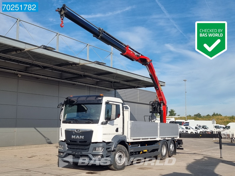 MAN TGS 26.440 6X2 NEW NL-Truck Palfinger PK 20.501 L TEC3 Kran Crane Euro 6 - Грузовик бортовой/ Платформа, Автоманипулятор: фото 1 MAN TGS 26.440 6X2 NEW NL-Truck Palfinger PK 20.501 L TEC3 Kran Crane Euro 6 - Грузовик бортовой/ Платформа, Автоманипулятор: фото 1