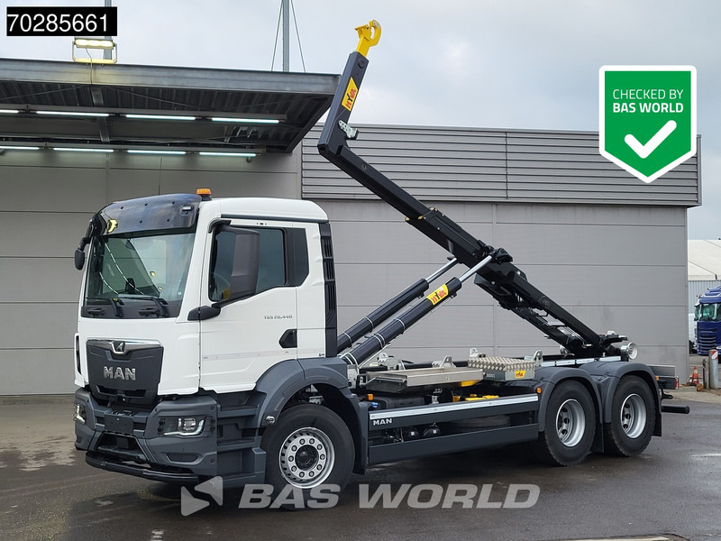 MAN TGS 26.440 6X4 NEW HYVA H20-60S Automatic Steelsuspension Euro 6 - Крюковой мультилифт: фото 1 MAN TGS 26.440 6X4 NEW HYVA H20-60S Automatic Steelsuspension Euro 6 - Крюковой мультилифт: фото 1