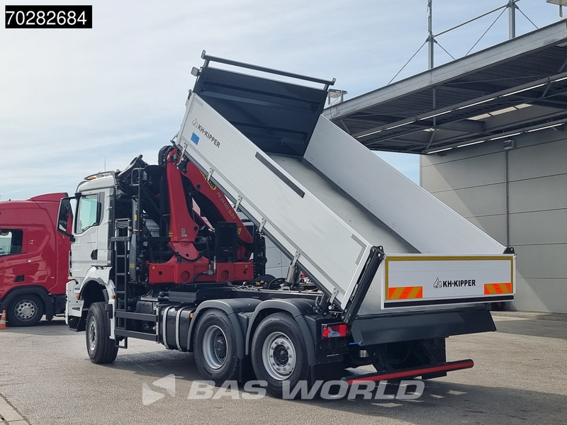 MAN TGS 28.520 6X4 Palfinger PK24001 SLD 5 Kran 2-way tipper Retarder Big-Axle Liftachse Euro 6 - Самосвал, Автоманипулятор: фото 2 MAN TGS 28.520 6X4 Palfinger PK24001 SLD 5 Kran 2-way tipper Retarder Big-Axle Liftachse Euro 6 - Самосвал, Автоманипулятор: фото 2