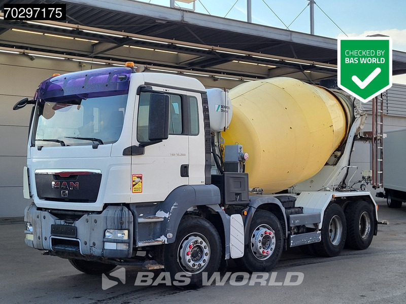 MAN TGS 32.360 8X4 9m3 Schwing Stetter Mixer Manual Steelsuspension Euro 4 - Автобетоносмеситель: фото 1 MAN TGS 32.360 8X4 9m3 Schwing Stetter Mixer Manual Steelsuspension Euro 4 - Автобетоносмеситель: фото 1