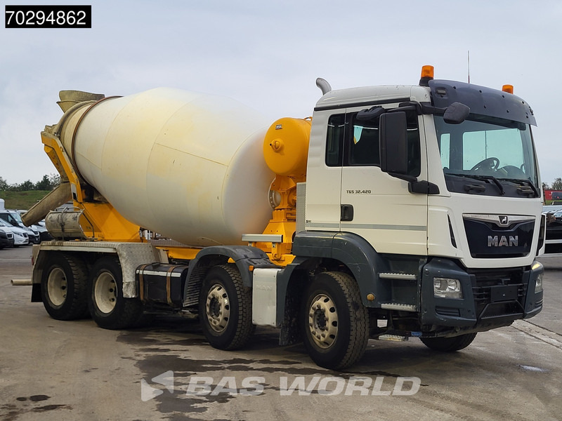 MAN TGS 32.420 8X4 9m3 Stetter Mixer Steel Suspension Automatic Euro 6 - Автобетоносмеситель: фото 3 MAN TGS 32.420 8X4 9m3 Stetter Mixer Steel Suspension Automatic Euro 6 - Автобетоносмеситель: фото 3