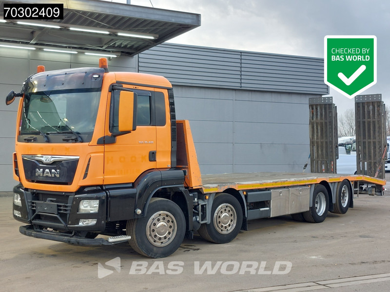 MAN TGS 35.400 8X2 Machine transporter Hydraulic Ramps Winch Lift+Steering Axle Euro 6 - Автовоз: фото 1 MAN TGS 35.400 8X2 Machine transporter Hydraulic Ramps Winch Lift+Steering Axle Euro 6 - Автовоз: фото 1