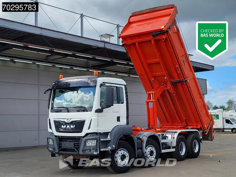MAN TGS 35.400 8X4 13m3 CIF Bennes 2-side tipper Steel suspension Automatic Euro 6 - Самосвал: фото 1 MAN TGS 35.400 8X4 13m3 CIF Bennes 2-side tipper Steel suspension Automatic Euro 6 - Самосвал: фото 1