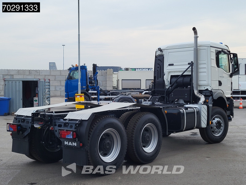 Новый Грузовик-шасси MAN TGS 40.400 6X4 NEW 6x4 chassis PTO Preparation Steelsuspension Big-Axle Automatic Euro 2: фото 5