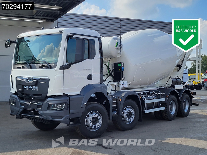 MAN TGS 41.440 8X4 NEW! 12m3 Stetter Mixer Big-Axle Steelsuspension Automatic Euro 6 - Автобетоносмеситель: фото 1 MAN TGS 41.440 8X4 NEW! 12m3 Stetter Mixer Big-Axle Steelsuspension Automatic Euro 6 - Автобетоносмеситель: фото 1