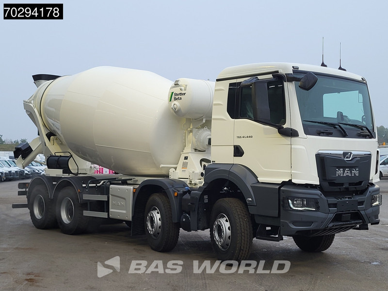 MAN TGS 41.440 8X4 NEW! 12m3 Stetter concrete mixer Big-Axle Steelsuspension Euro 6 - Автобетоносмеситель: фото 3 MAN TGS 41.440 8X4 NEW! 12m3 Stetter concrete mixer Big-Axle Steelsuspension Euro 6 - Автобетоносмеситель: фото 3