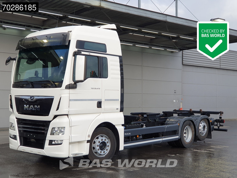 MAN TGX 26.470 6X2 BDF Lift-Axle ACC XXL Retarder Navi Euro 6 - Грузовик-контейнеровоз/ Сменный кузов: фото 1 MAN TGX 26.470 6X2 BDF Lift-Axle ACC XXL Retarder Navi Euro 6 - Грузовик-контейнеровоз/ Сменный кузов: фото 1