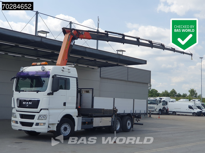 MAN TGX 26.480 TGX 6X2 Palfinger PK29002 Kran Crane 8 extensions Retarder Manual Euro 4 - Грузовик бортовой/ Платформа, Автоманипулятор: фото 1 MAN TGX 26.480 TGX 6X2 Palfinger PK29002 Kran Crane 8 extensions Retarder Manual Euro 4 - Грузовик бортовой/ Платформа, Автоманипулятор: фото 1