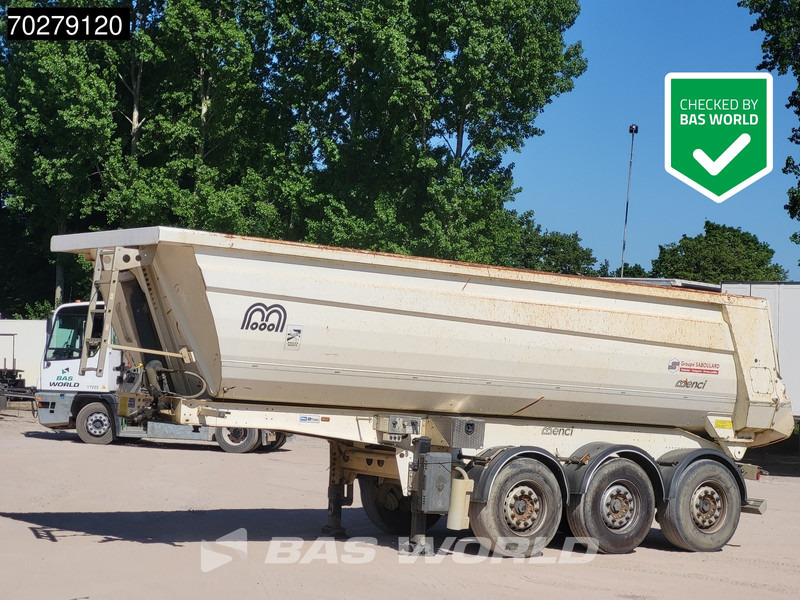 Menci SA700R Liftachse 28m3 - Самосвальный полуприцеп: фото 1 Menci SA700R Liftachse 28m3 - Самосвальный полуприцеп: фото 1
