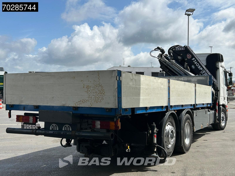 Грузовик бортовой/ Платформа, Автоманипулятор Mercedes-Benz Actros 2532 6X2 Fassi F330D3 Crane Kran Lift+steering Axle 3-Pedals Euro 3: фото 8