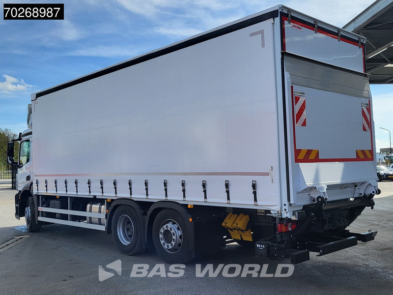 Mercedes-Benz Actros 2532 6X2 NEW 2000kg Ladebordwand Navi Lenkachse Euro 6 - Тентованный грузовик: фото 2 Mercedes-Benz Actros 2532 6X2 NEW 2000kg Ladebordwand Navi Lenkachse Euro 6 - Тентованный грузовик: фото 2