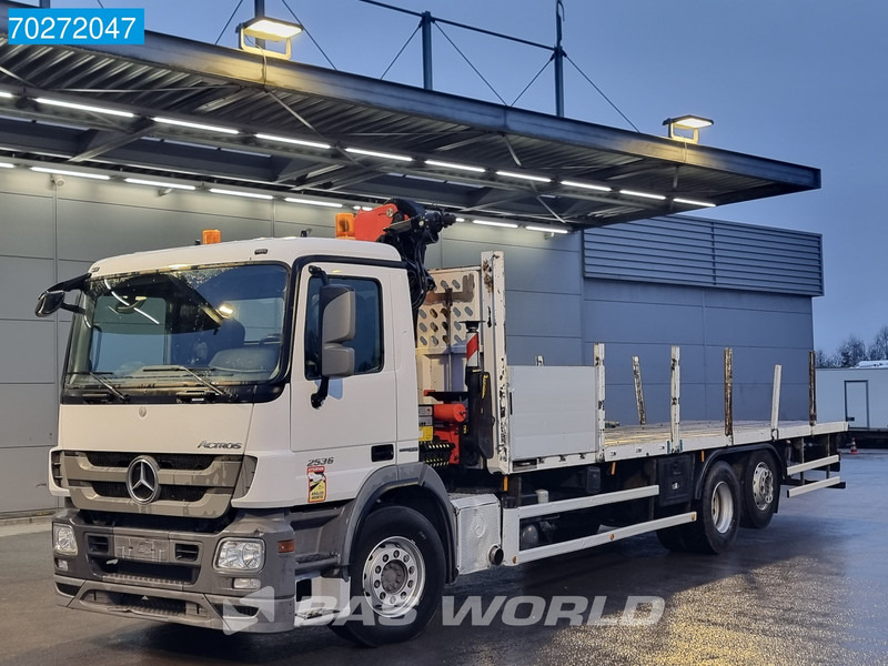 Mercedes-Benz Actros 2536 6X2 Palfinger PK14002-EH A Remote Lift+Lenkachse EEV - Грузовик бортовой/ Платформа, Автоманипулятор: фото 2 Mercedes-Benz Actros 2536 6X2 Palfinger PK14002-EH A Remote Lift+Lenkachse EEV - Грузовик бортовой/ Платформа, Автоманипулятор: фото 2
