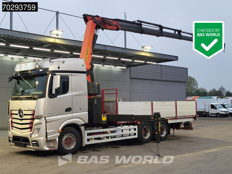 Mercedes-Benz Actros 2653 Actros 6X4 Palfinger PK34002 SH Kran Crane Retarder Xenon Euro 6 - Грузовик бортовой/ Платформа, Автоманипулятор: фото 1 Mercedes-Benz Actros 2653 Actros 6X4 Palfinger PK34002 SH Kran Crane Retarder Xenon Euro 6 - Грузовик бортовой/ Платформа, Автоманипулятор: фото 1