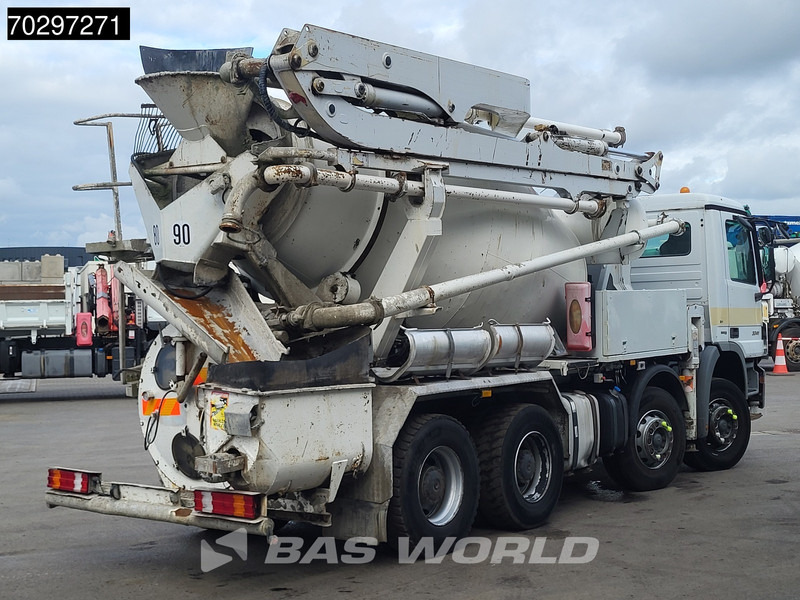 Автобетононасос Mercedes-Benz Actros 3241 8X4 7m3 Putzmeister Mixer Big-Axle Steelsuspension 3-Pedals Pompe+Mixer Euro 4: фото 5