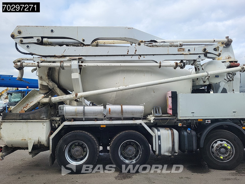 Автобетононасос Mercedes-Benz Actros 3241 8X4 7m3 Putzmeister Mixer Big-Axle Steelsuspension 3-Pedals Pompe+Mixer Euro 4: фото 7