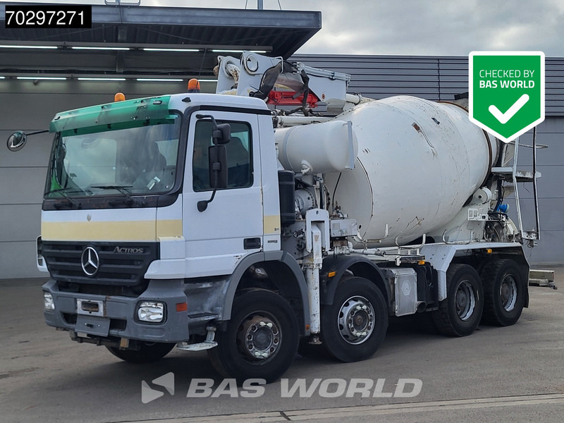 Mercedes-Benz Actros 3241 8X4 7m3 Putzmeister Mixer Big-Axle Steelsuspension 3-Pedals Pompe+Mixer Euro 4 - Автобетононасос: фото 1 Mercedes-Benz Actros 3241 8X4 7m3 Putzmeister Mixer Big-Axle Steelsuspension 3-Pedals Pompe+Mixer Euro 4 - Автобетононасос: фото 1