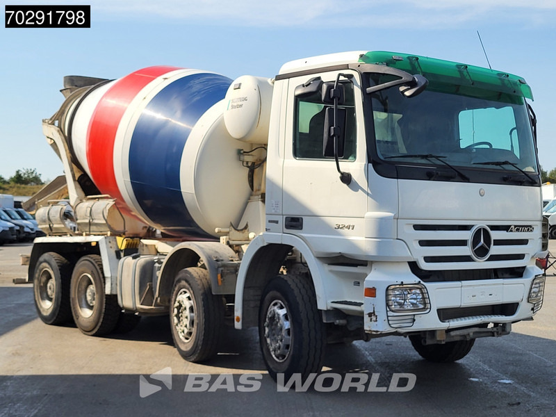 Mercedes-Benz Actros 3241 8X4 9m3 Stetter Mixer Big-Axle Steelsuspension Retarder Euro 5 - Автобетоносмеситель: фото 3 Mercedes-Benz Actros 3241 8X4 9m3 Stetter Mixer Big-Axle Steelsuspension Retarder Euro 5 - Автобетоносмеситель: фото 3