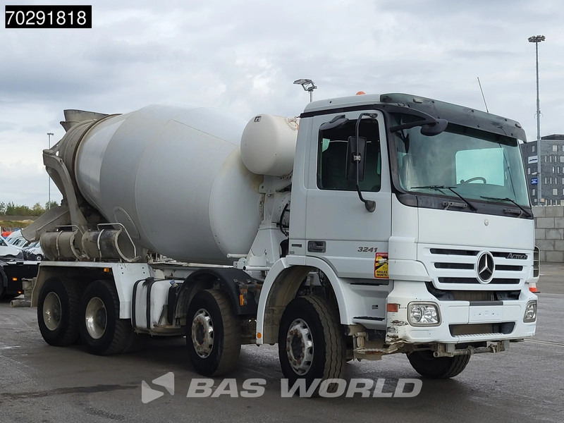 Mercedes-Benz Actros 3241 8X4 9m3 Stetter Steelsuspension 3-Pedals Retarder Euro 4 - Автобетоносмеситель: фото 3 Mercedes-Benz Actros 3241 8X4 9m3 Stetter Steelsuspension 3-Pedals Retarder Euro 4 - Автобетоносмеситель: фото 3