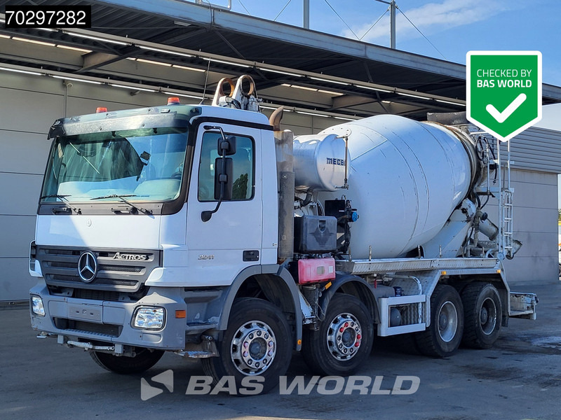 Mercedes-Benz Actros 3241 8X4 Mecbo PUMI incomplete Seelsuspension Big-Axle Euro 3 - Автобетоносмеситель: фото 1 Mercedes-Benz Actros 3241 8X4 Mecbo PUMI incomplete Seelsuspension Big-Axle Euro 3 - Автобетоносмеситель: фото 1