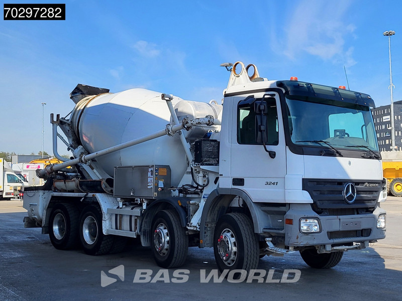 Mercedes-Benz Actros 3241 8X4 Mecbo PUMI incomplete Seelsuspension Big-Axle Euro 3 - Автобетоносмеситель: фото 3 Mercedes-Benz Actros 3241 8X4 Mecbo PUMI incomplete Seelsuspension Big-Axle Euro 3 - Автобетоносмеситель: фото 3
