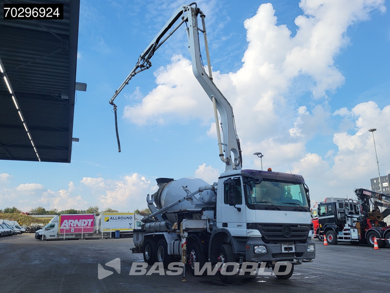 Mercedes-Benz Actros 3241 8X4 Putzmeister TMM 21 PUMI 7m3 Liebherr mixer 3-Pedals Big-Axle Euro 3 - Автобетоносмеситель: фото 5 Mercedes-Benz Actros 3241 8X4 Putzmeister TMM 21 PUMI 7m3 Liebherr mixer 3-Pedals Big-Axle Euro 3 - Автобетоносмеситель: фото 5