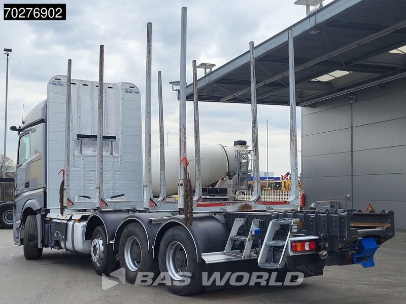Mercedes-Benz Actros 3563 8X4 Timber truck wood transport Big-Axle Lift+Lenkachse Euro 6 - Лесовоз: фото 2 Mercedes-Benz Actros 3563 8X4 Timber truck wood transport Big-Axle Lift+Lenkachse Euro 6 - Лесовоз: фото 2