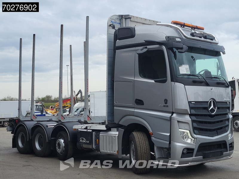 Mercedes-Benz Actros 3563 8X4 Timber truck wood transport Big-Axle Lift+Lenkachse Euro 6 - Лесовоз: фото 3 Mercedes-Benz Actros 3563 8X4 Timber truck wood transport Big-Axle Lift+Lenkachse Euro 6 - Лесовоз: фото 3