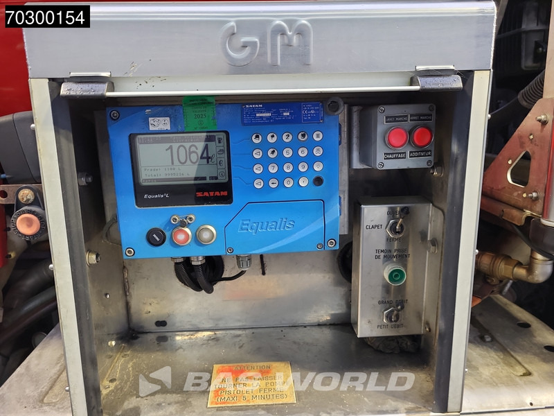 Грузовик-цистерна для транспортировки топлива Mercedes-Benz Antos 1824 4X2 13500ltr Fuel tanker 4 comparments ADR Automatic Euro 6: фото 17