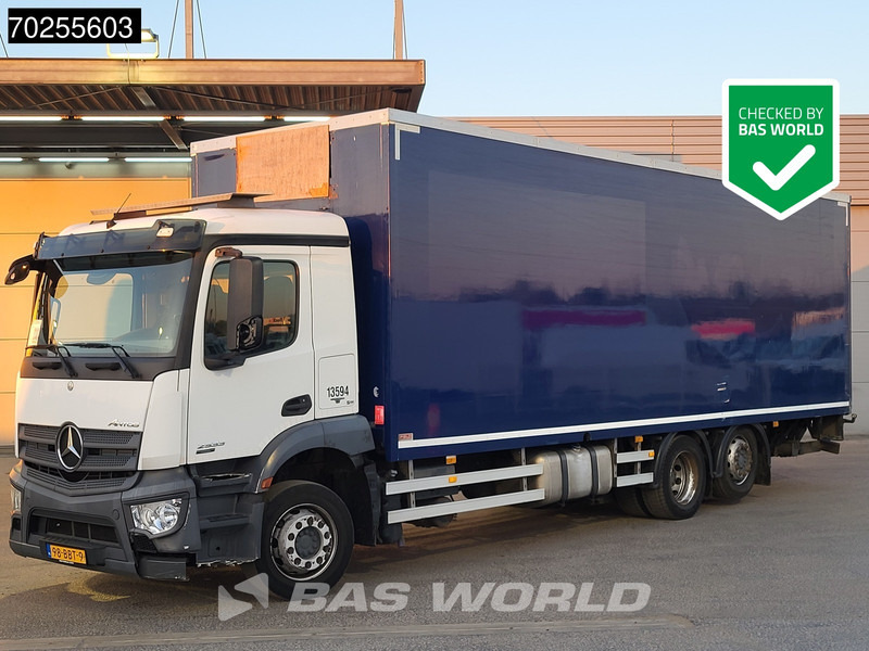 Mercedes-Benz Antos 2533 6X2 26.5 tonner NL-Truck Ladebordwand Automatic Euro 6 - Грузовик с закрытым кузовом: фото 1 Mercedes-Benz Antos 2533 6X2 26.5 tonner NL-Truck Ladebordwand Automatic Euro 6 - Грузовик с закрытым кузовом: фото 1