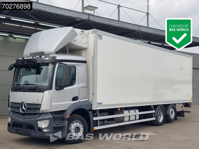Mercedes-Benz Antos 2746 6X2 Carrier Supra 1250 Silent Mt ladebordwand Lift+Lenkachse Euro 6 - Рефрижератор: фото 1 Mercedes-Benz Antos 2746 6X2 Carrier Supra 1250 Silent Mt ladebordwand Lift+Lenkachse Euro 6 - Рефрижератор: фото 1