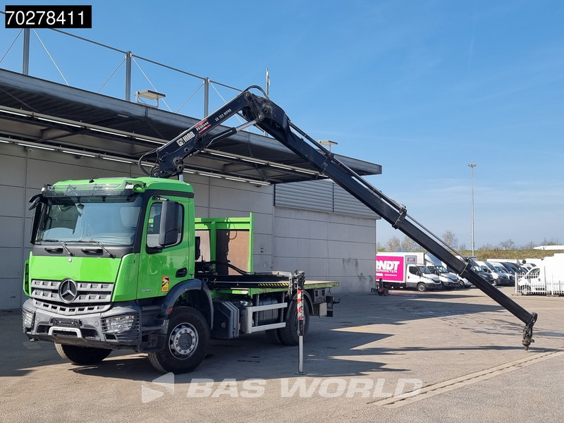 Mercedes-Benz Arocs 1830 4X2 Hiab 122 ES-3 HIPRO Kran Crane Big-Axle Euro 6 - Грузовик бортовой/ Платформа, Автоманипулятор: фото 5 Mercedes-Benz Arocs 1830 4X2 Hiab 122 ES-3 HIPRO Kran Crane Big-Axle Euro 6 - Грузовик бортовой/ Платформа, Автоманипулятор: фото 5