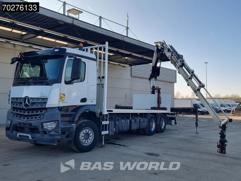Mercedes-Benz Arocs 2636 6X4 HIAB X-HIDUO 188 ES-S Crane Kran Big axle Euro 6 - Грузовик бортовой/ Платформа, Автоманипулятор: фото 5 Mercedes-Benz Arocs 2636 6X4 HIAB X-HIDUO 188 ES-S Crane Kran Big axle Euro 6 - Грузовик бортовой/ Платформа, Автоманипулятор: фото 5