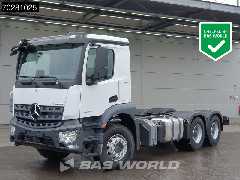 Mercedes-Benz Arocs 2636 6X4 NEW chassis Flywheel PTO Big-Axle Automatic Steelsuspension Euro 6 - Грузовик-шасси: фото 1 Mercedes-Benz Arocs 2636 6X4 NEW chassis Flywheel PTO Big-Axle Automatic Steelsuspension Euro 6 - Грузовик-шасси: фото 1