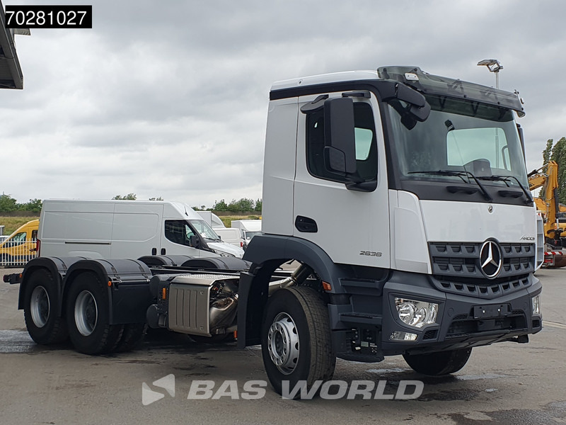 Mercedes-Benz Arocs 2636 6X4 NEW chassis Flywheel PTO Big-Axle Automatic Steelsuspension Euro 6 - Грузовик-шасси: фото 3 Mercedes-Benz Arocs 2636 6X4 NEW chassis Flywheel PTO Big-Axle Automatic Steelsuspension Euro 6 - Грузовик-шасси: фото 3