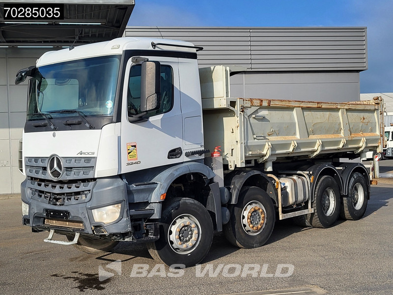 Самосвал Mercedes-Benz Arocs 3240 8X4 12m3 2-side Tipper Steel Suspension Automatic Big-Axle Euro 6: фото 7