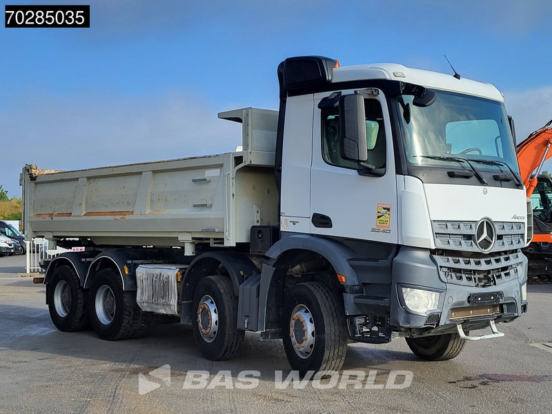 Самосвал Mercedes-Benz Arocs 3240 8X4 12m3 2-side Tipper Steel Suspension Automatic Big-Axle Euro 6: фото 9