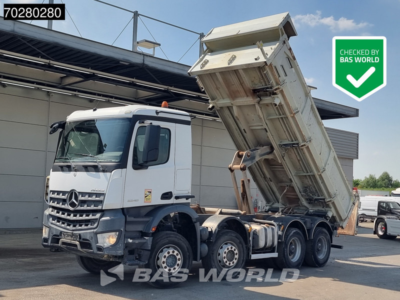 Mercedes-Benz Arocs 3240 8X4 12m3 3-Side Tipper Automatic Euro 6 - Самосвал: фото 1 Mercedes-Benz Arocs 3240 8X4 12m3 3-Side Tipper Automatic Euro 6 - Самосвал: фото 1