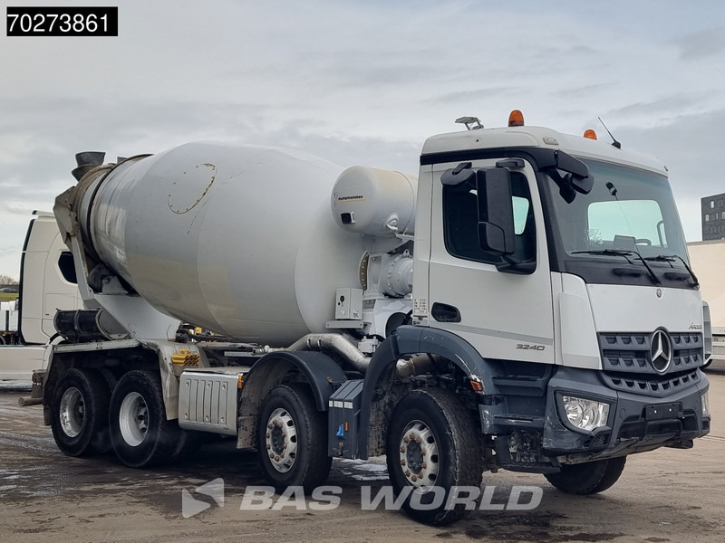 Mercedes-Benz Arocs 3240 8X4 9m3 Steelsuspension Automatic Alcoa's Euro 6 - Автобетоносмеситель: фото 3 Mercedes-Benz Arocs 3240 8X4 9m3 Steelsuspension Automatic Alcoa's Euro 6 - Автобетоносмеситель: фото 3