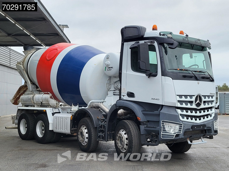 Mercedes-Benz Arocs 3240 8X4 9m3 Stetter Full Steel Retarder Euro 6 - Автобетоносмеситель: фото 3 Mercedes-Benz Arocs 3240 8X4 9m3 Stetter Full Steel Retarder Euro 6 - Автобетоносмеситель: фото 3
