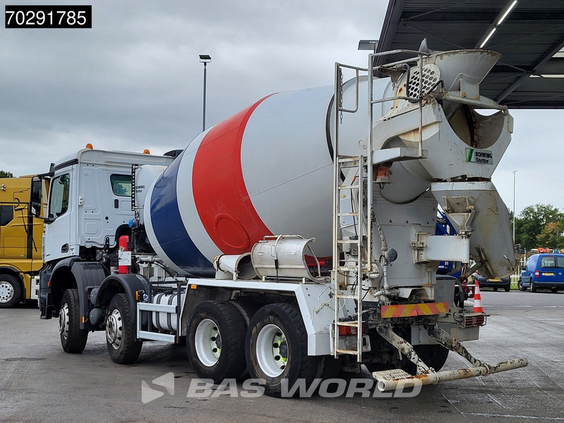 Mercedes-Benz Arocs 3240 8X4 9m3 Stetter Full Steel Retarder Euro 6 - Автобетоносмеситель: фото 2 Mercedes-Benz Arocs 3240 8X4 9m3 Stetter Full Steel Retarder Euro 6 - Автобетоносмеситель: фото 2