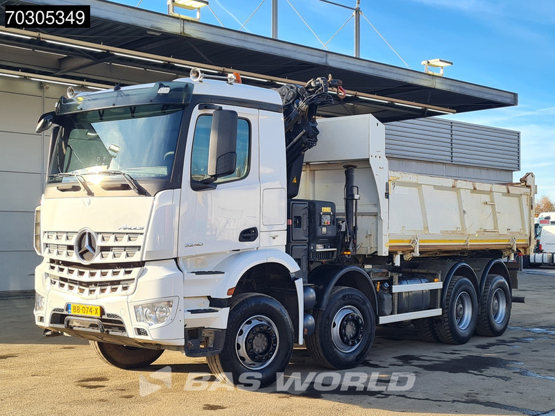Самосвал, Автоманипулятор Mercedes-Benz Arocs 3240 8X4 HIAB X-HIDUO 188 E-2 Kran Crane 3-side tipper Big-Axle Euro 6: фото 14 Самосвал, Автоманипулятор Mercedes-Benz Arocs 3240 8X4 HIAB X-HIDUO 188 E-2 Kran Crane 3-side tipper Big-Axle Euro 6: фото 14