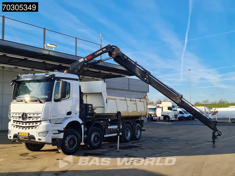 Самосвал, Автоманипулятор Mercedes-Benz Arocs 3240 8X4 HIAB X-HIDUO 188 E-2 Kran Crane 3-side tipper Big-Axle Euro 6: фото 10 Самосвал, Автоманипулятор Mercedes-Benz Arocs 3240 8X4 HIAB X-HIDUO 188 E-2 Kran Crane 3-side tipper Big-Axle Euro 6: фото 10