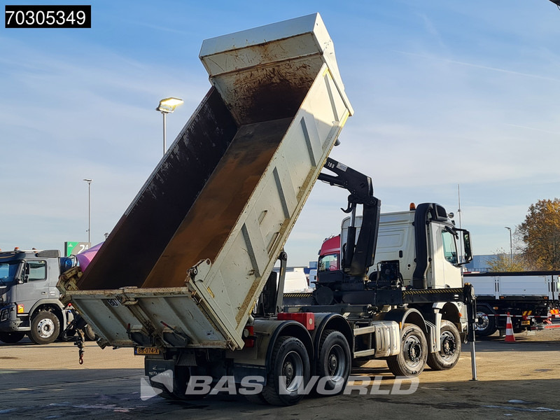 Самосвал, Автоманипулятор Mercedes-Benz Arocs 3240 8X4 HIAB X-HIDUO 188 E-2 Kran Crane 3-side tipper Big-Axle Euro 6: фото 11 Самосвал, Автоманипулятор Mercedes-Benz Arocs 3240 8X4 HIAB X-HIDUO 188 E-2 Kran Crane 3-side tipper Big-Axle Euro 6: фото 11