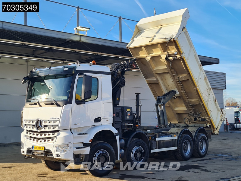 Самосвал, Автоманипулятор Mercedes-Benz Arocs 3240 8X4 HIAB X-HIDUO 188 E-2 Kran Crane 3-side tipper Big-Axle Euro 6: фото 20 Самосвал, Автоманипулятор Mercedes-Benz Arocs 3240 8X4 HIAB X-HIDUO 188 E-2 Kran Crane 3-side tipper Big-Axle Euro 6: фото 20