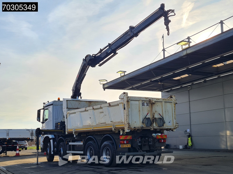 Самосвал, Автоманипулятор Mercedes-Benz Arocs 3240 8X4 HIAB X-HIDUO 188 E-2 Kran Crane 3-side tipper Big-Axle Euro 6: фото 6 Самосвал, Автоманипулятор Mercedes-Benz Arocs 3240 8X4 HIAB X-HIDUO 188 E-2 Kran Crane 3-side tipper Big-Axle Euro 6: фото 6