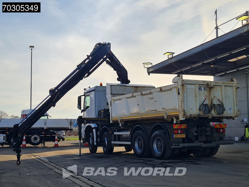 Самосвал, Автоманипулятор Mercedes-Benz Arocs 3240 8X4 HIAB X-HIDUO 188 E-2 Kran Crane 3-side tipper Big-Axle Euro 6: фото 8 Самосвал, Автоманипулятор Mercedes-Benz Arocs 3240 8X4 HIAB X-HIDUO 188 E-2 Kran Crane 3-side tipper Big-Axle Euro 6: фото 8