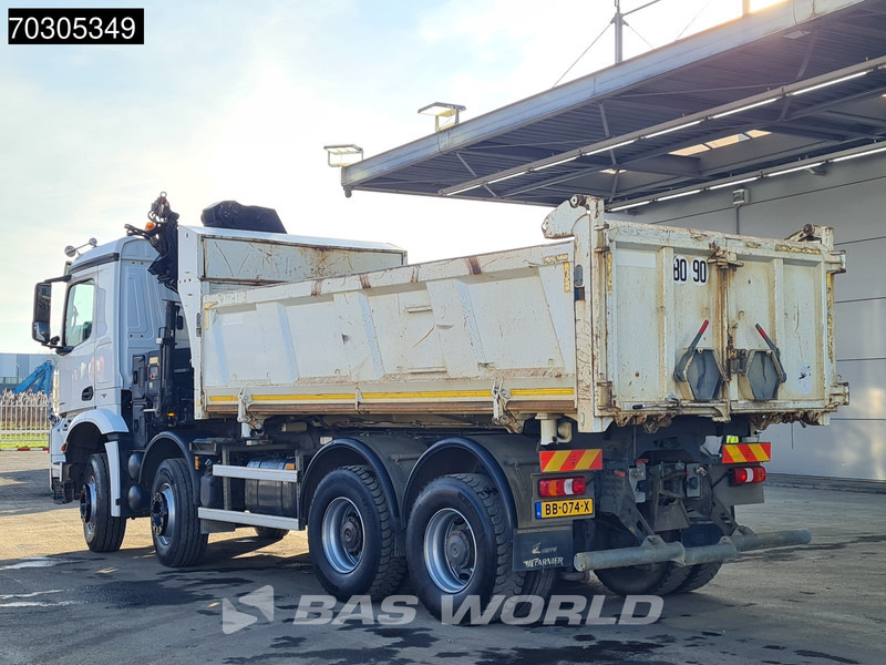 Самосвал, Автоманипулятор Mercedes-Benz Arocs 3240 8X4 HIAB X-HIDUO 188 E-2 Kran Crane 3-side tipper Big-Axle Euro 6: фото 15 Самосвал, Автоманипулятор Mercedes-Benz Arocs 3240 8X4 HIAB X-HIDUO 188 E-2 Kran Crane 3-side tipper Big-Axle Euro 6: фото 15